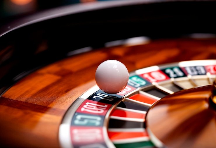 Pengguna membaca bonus dari layar ponsel
